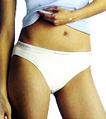 Fruit of the Loom 3-Pack White Bikini